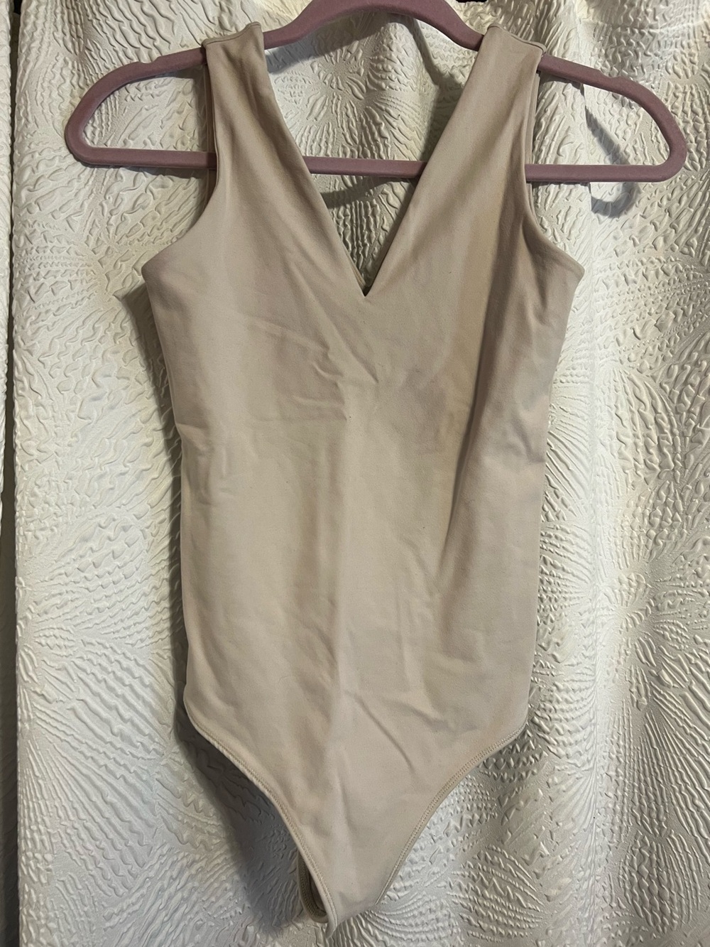 Abercrombie & Fitch Nude Bodysuit